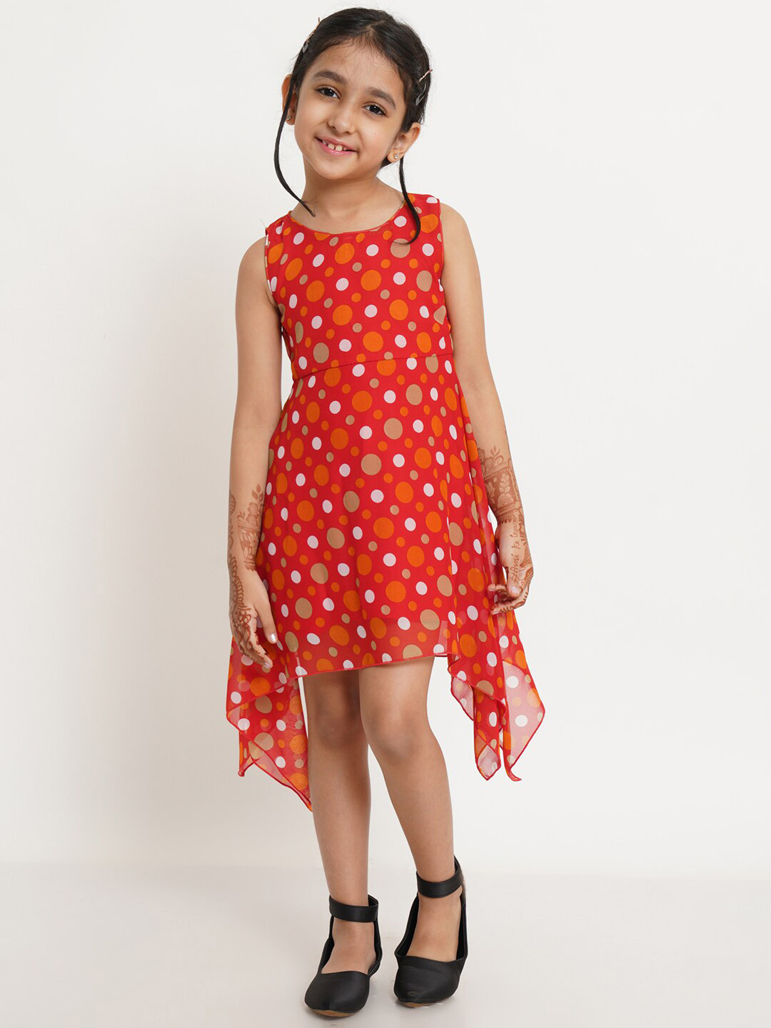 Creative Kids Red A-Line Dress