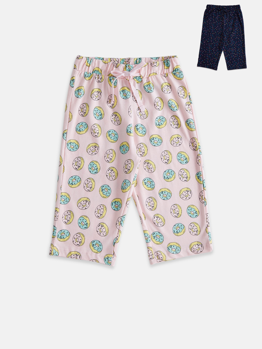 Pantaloons Junior Girls Pink Capris
