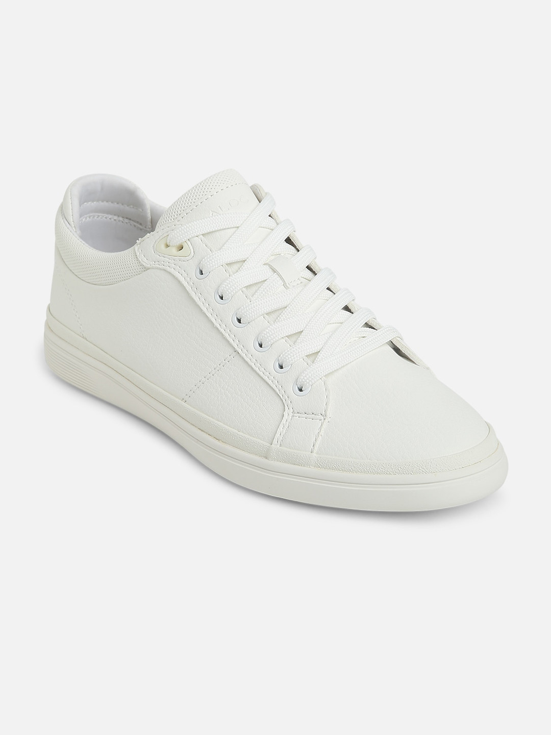 ALDO Men White solid Sneakers
