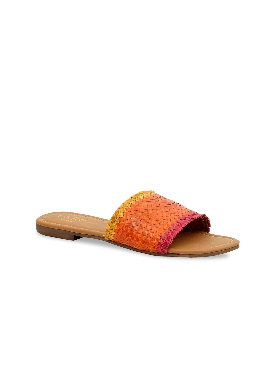 Eske Women Orange Flats