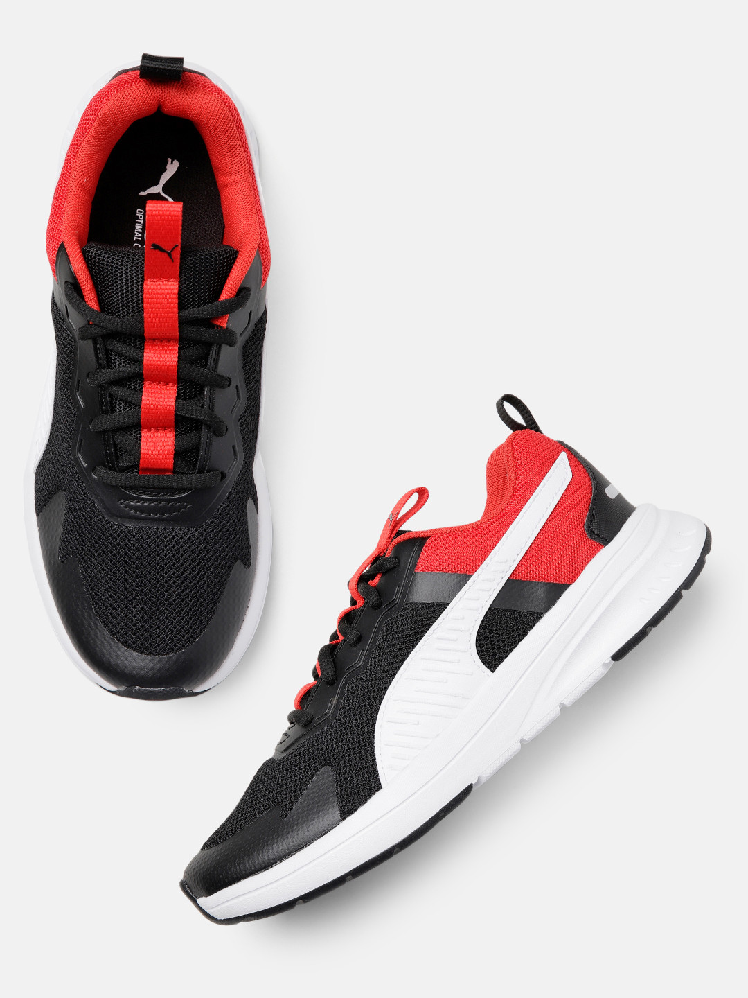 Puma Unisex Kids Evolve Run Mesh Youth Woven Design Sneakers