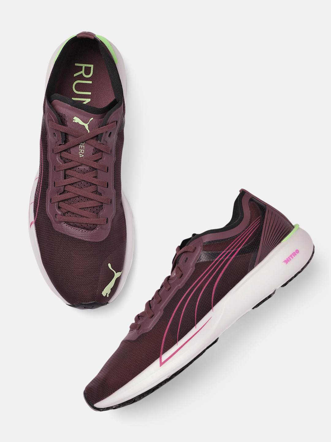 Puma Women Purple Liberate Nitro Running Shoes