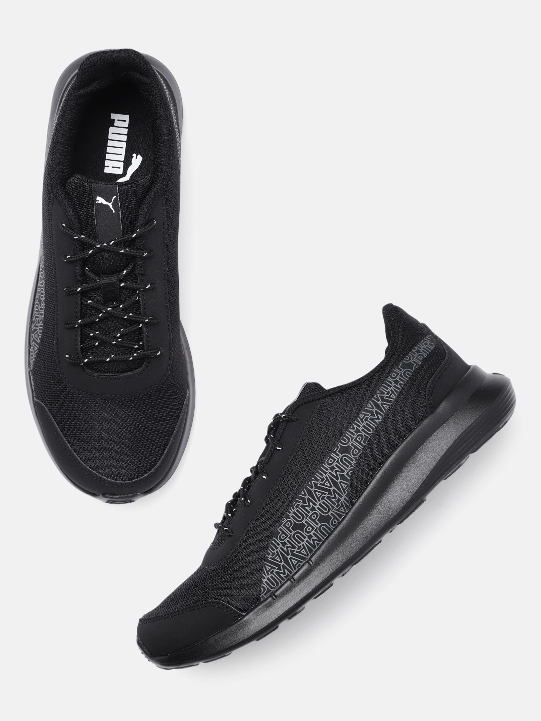 Puma Unisex Black Solid Regular Daze V2 Casual Sneakers