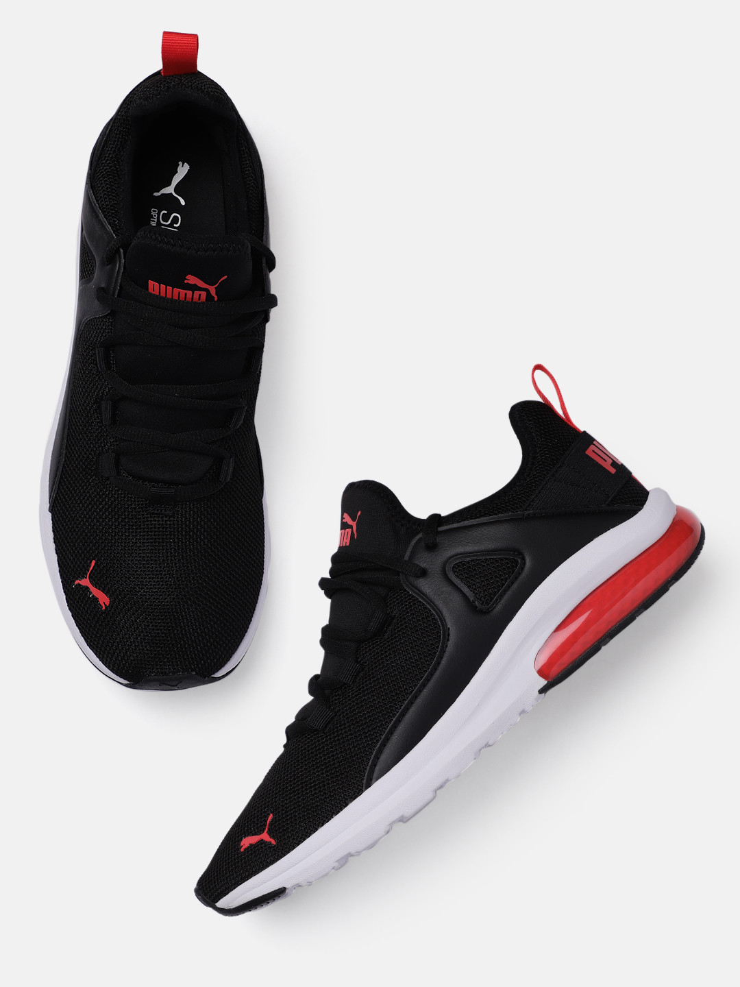 Puma Unisex Black Electron 2.0 SoftFoam Sneakers