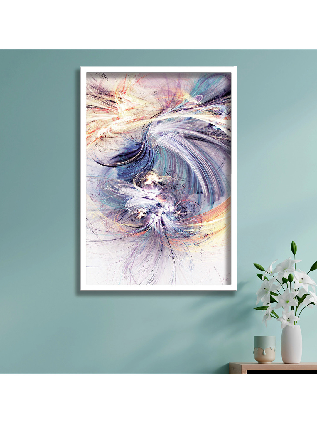 SAF Modern Canvas Wall Rectangle Paintings Wall Art - 13.5 x 19.5In