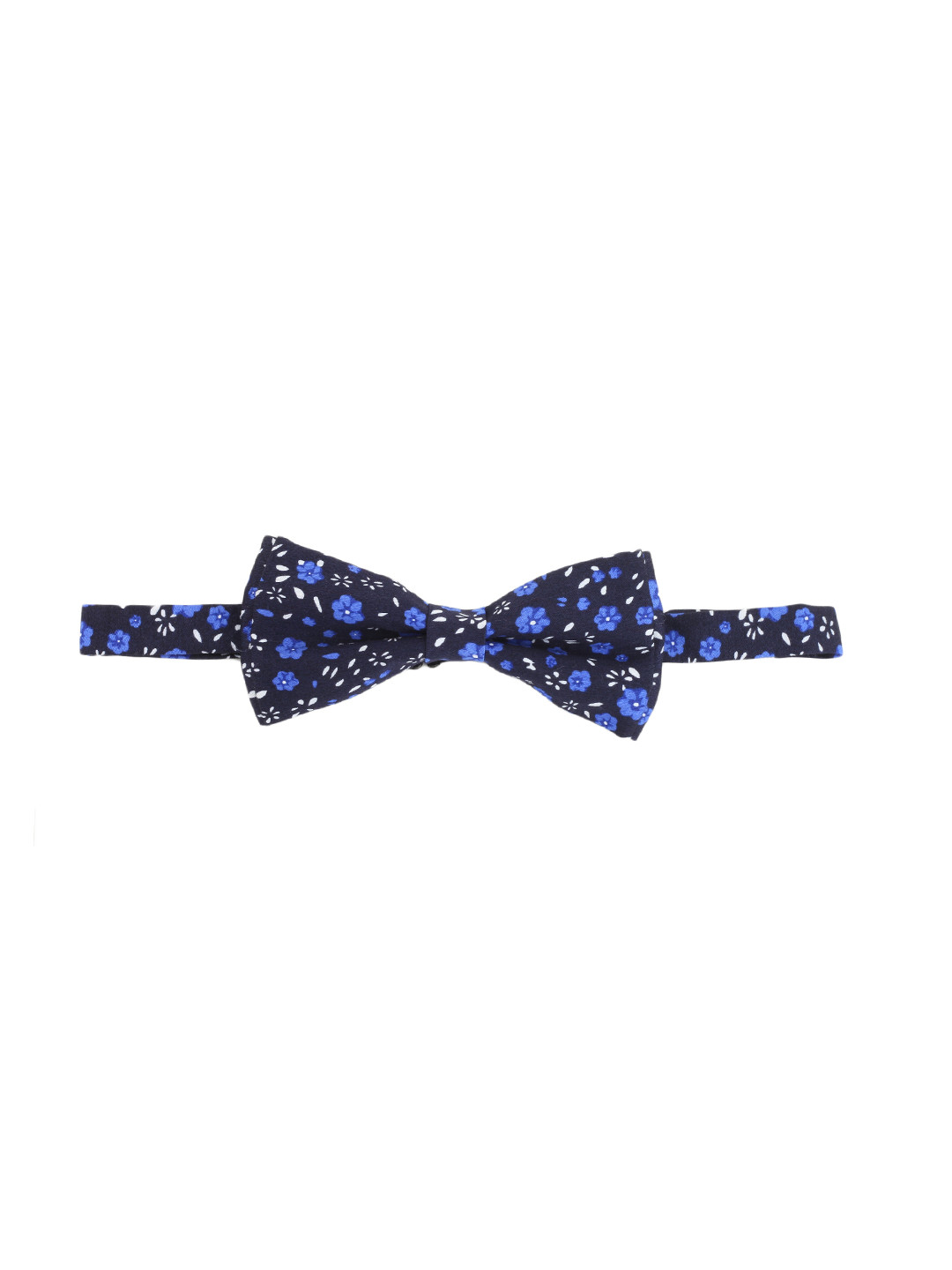 Alvaro Castagnino Blue Floral Print Bow Tie