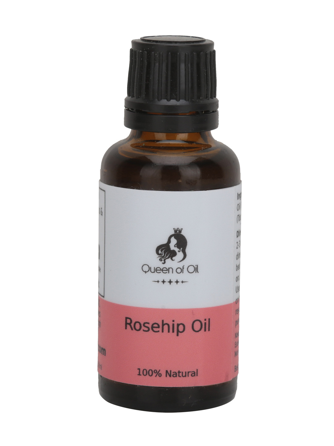 Queen Of Oil Brown Natural & Organic Rosehip Oil - 30 ml