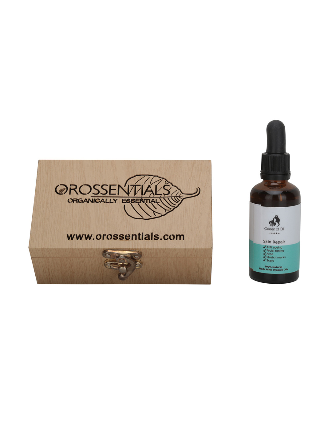 Queen Of Oil Natural & Organic Skin Repair Oil with Argan & Rosehip - 50 ml