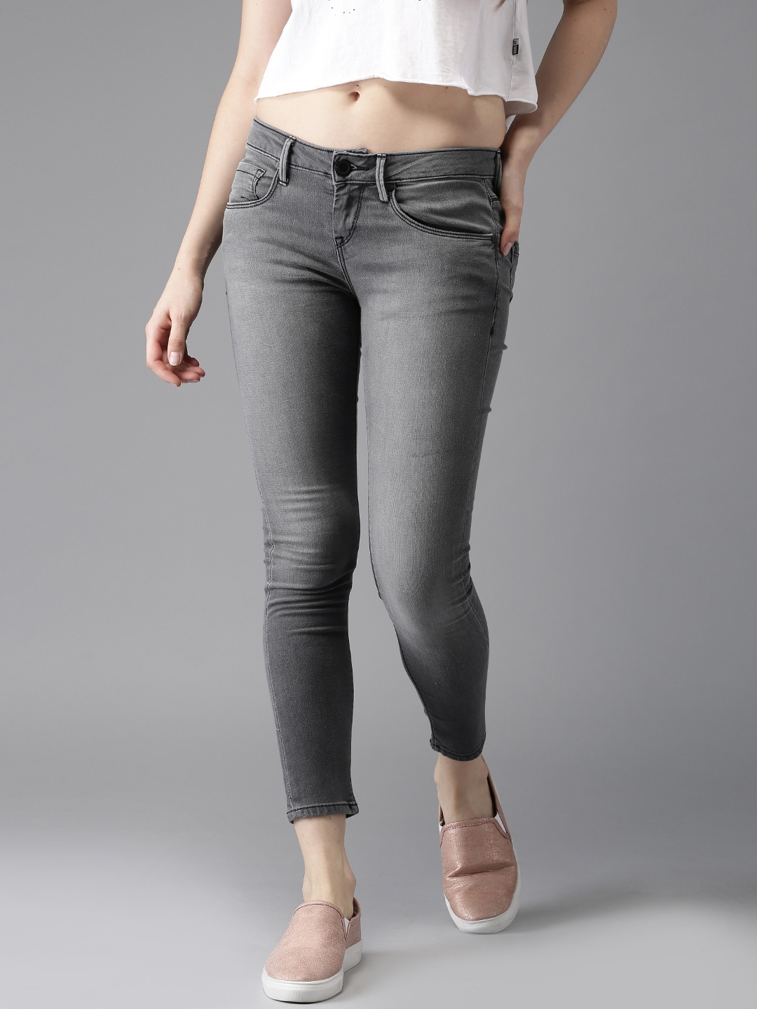 Jeans on sale women myntra