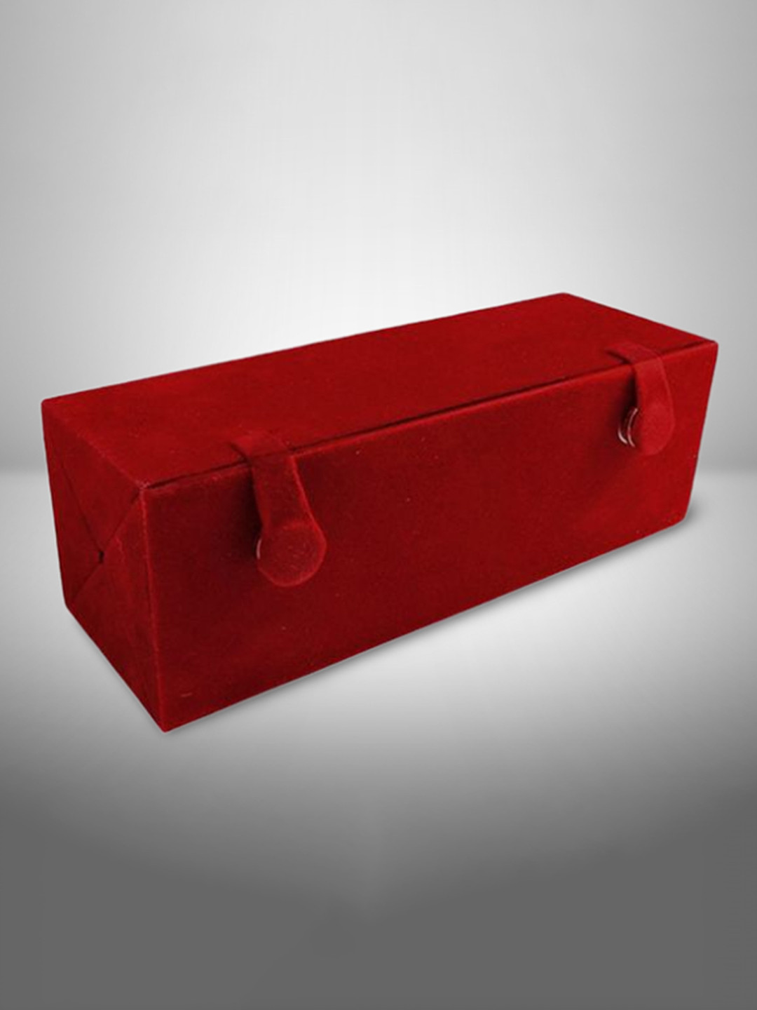 atorakushon Maroon & Cream-Coloured Earrings Storage Organizer Box