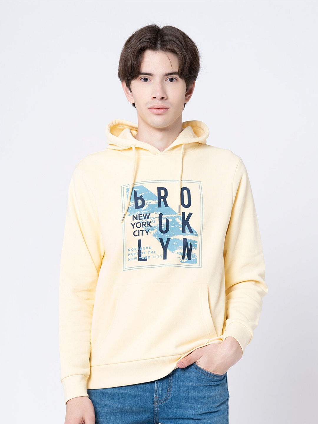 Red and discount yellow hoodie mens