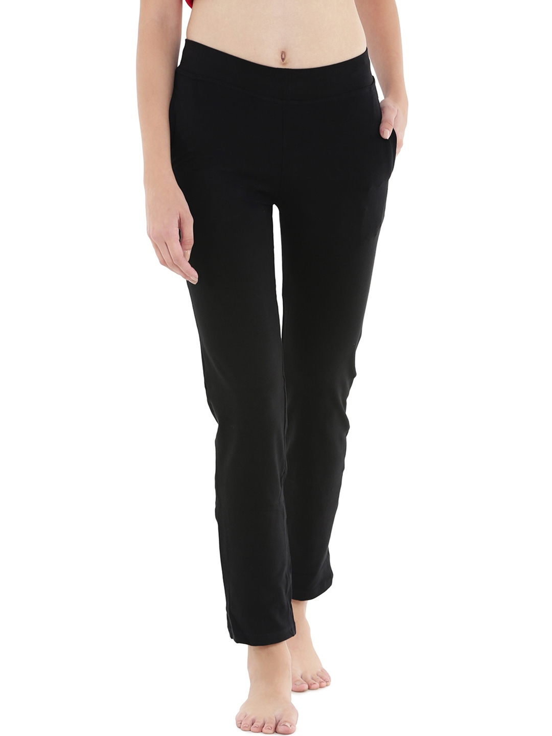 Buy Floret Black Slim Fit Lounge Pants P 20002 Lounge Pants for Women 1914290 Myntra