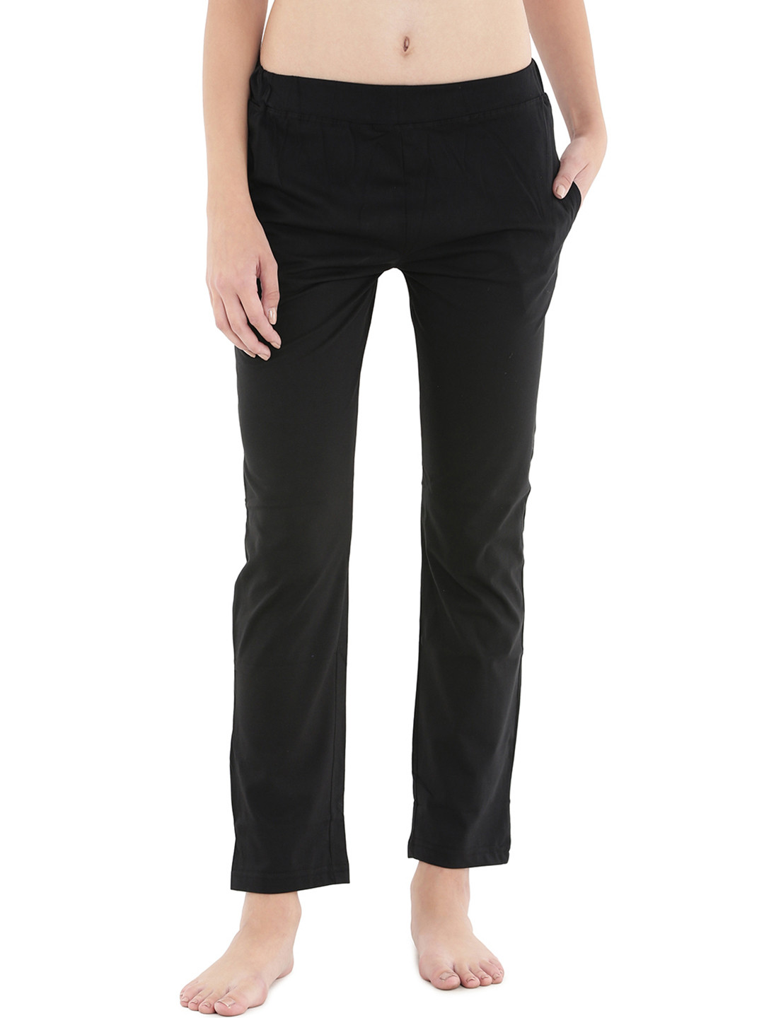 Floret Black Lounge Pants P-20004