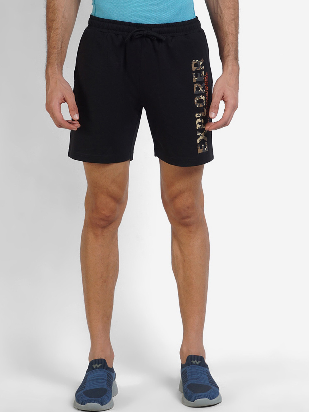 Wildcraft Men Black Sports Shorts