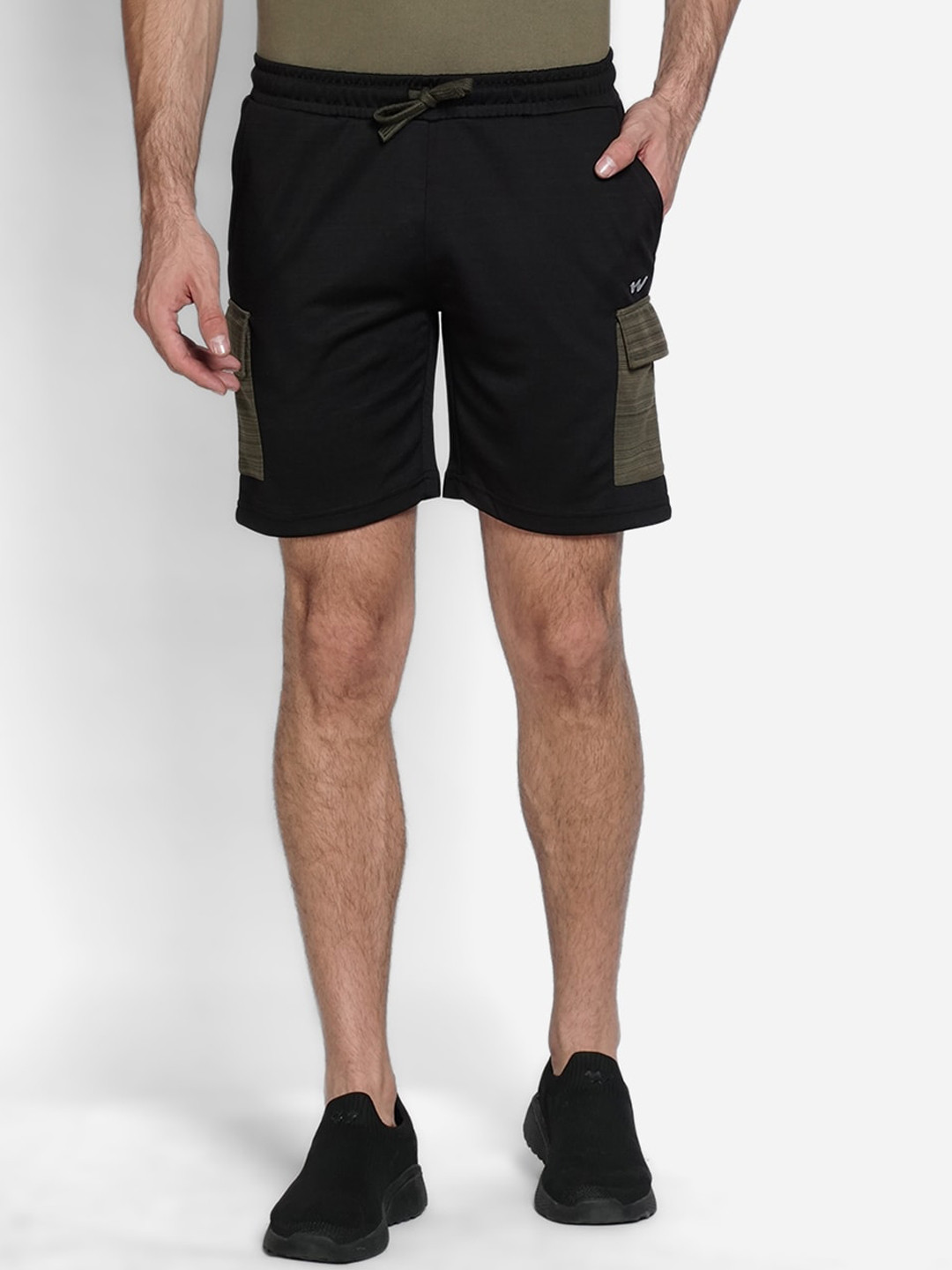 Wildcraft Men Black Sports Shorts