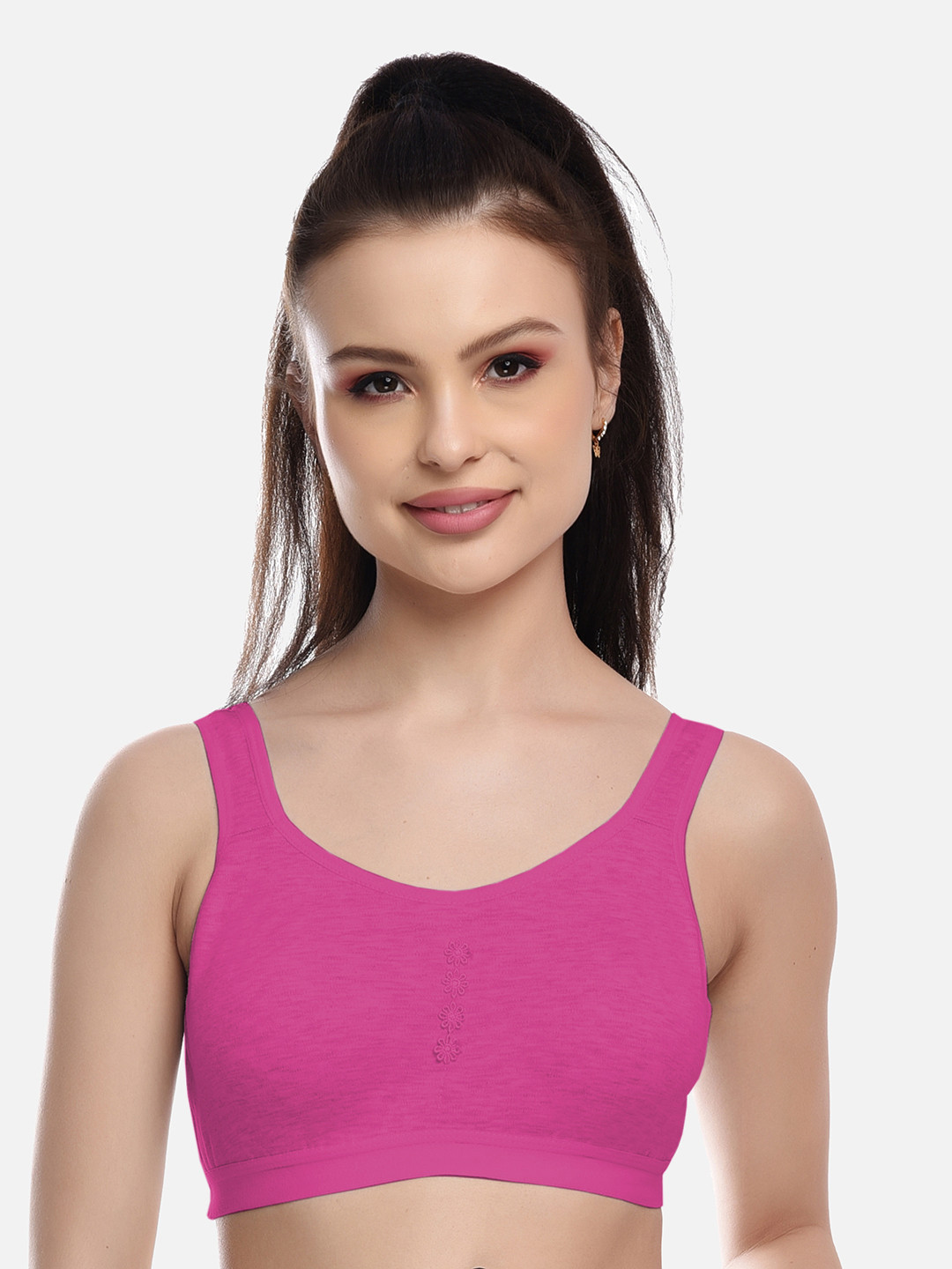 FIMS Women Pink Bra