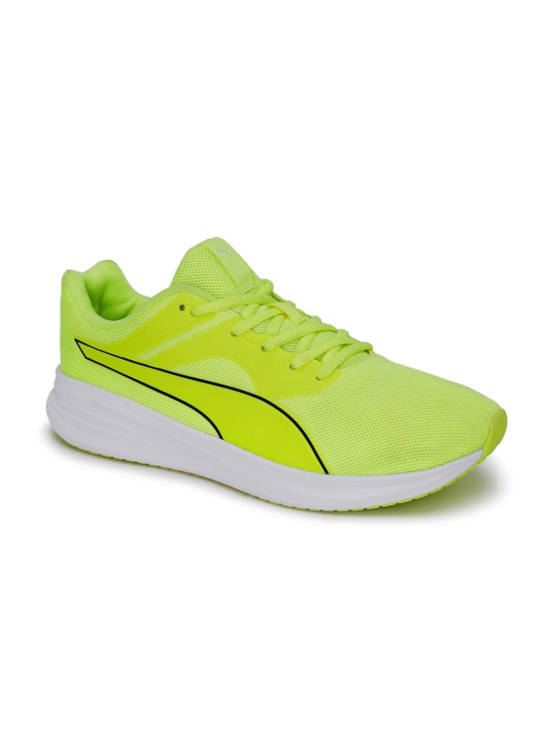 Puma green yellow shoes shop