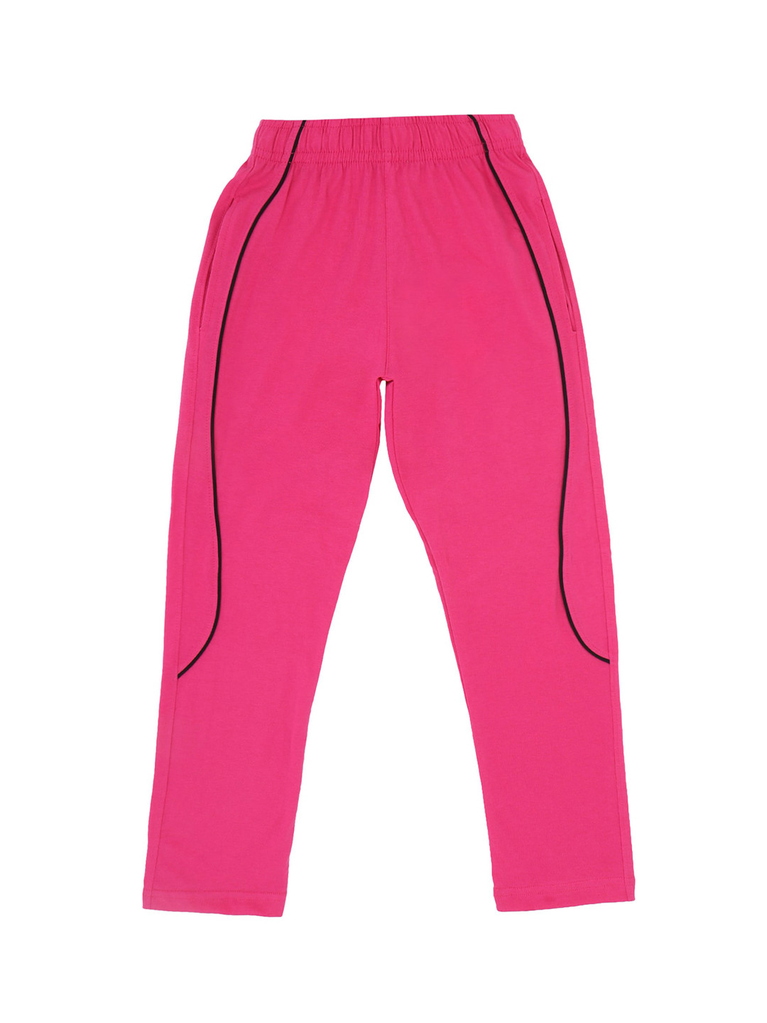 DYCA Girls Fuchsia Solid Track Pants