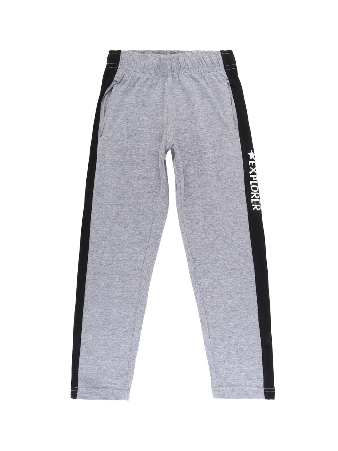 DYCA Kids Boys Grey Cotton Track Pants