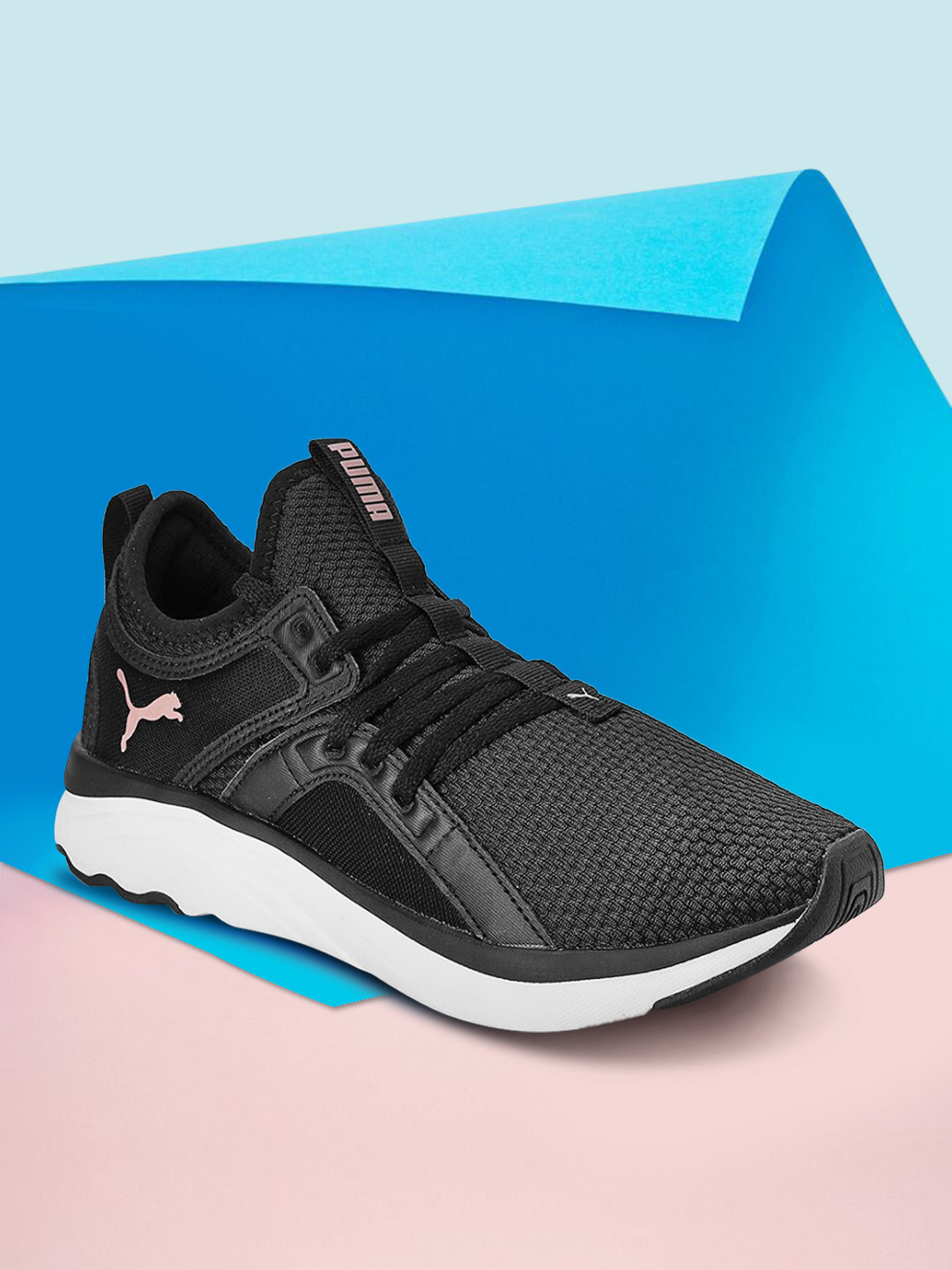 Puma Women Black Softride Sophia Sports Shoes