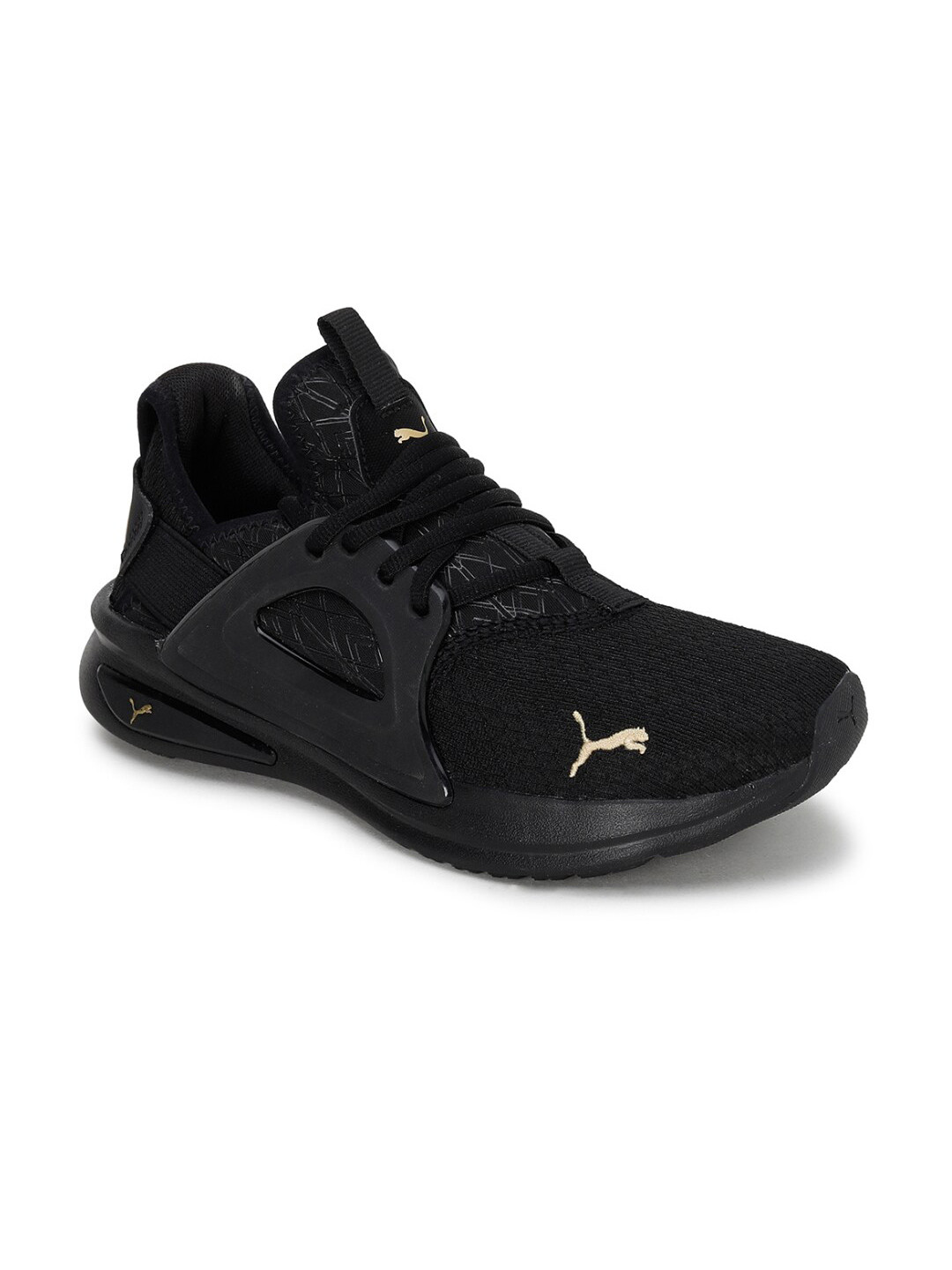 Enzo Metal Wn's Puma Women Black Enzo Metal Running Shoes