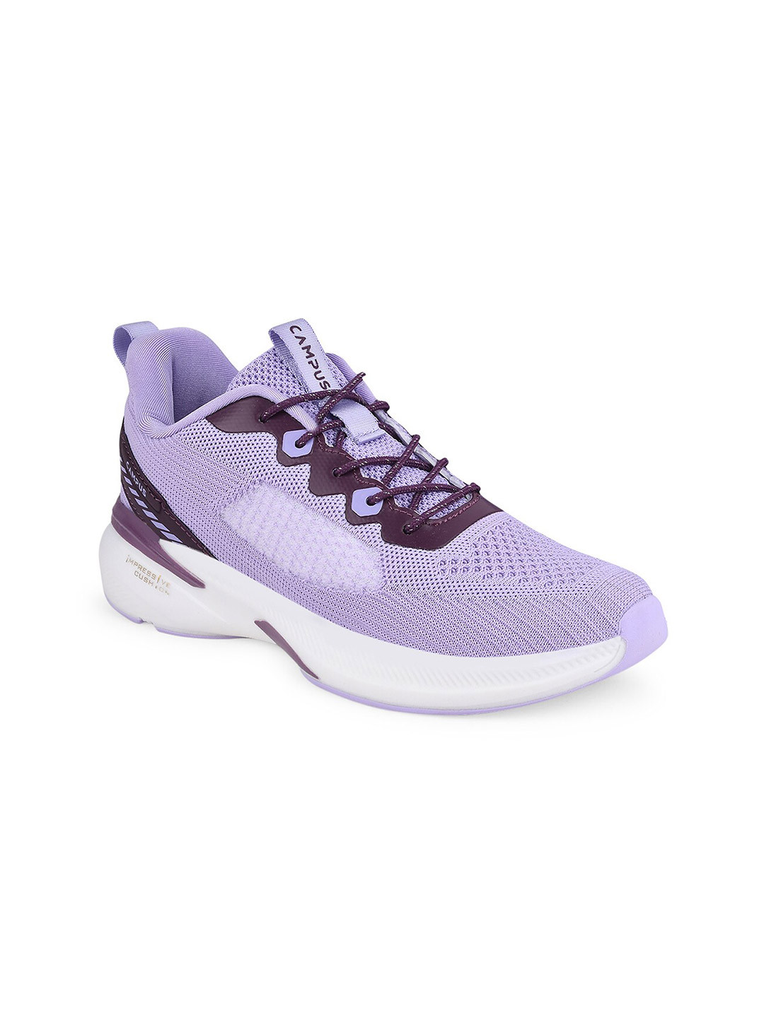 Campus Women OLIVIA Grey Mesh Running Shoes