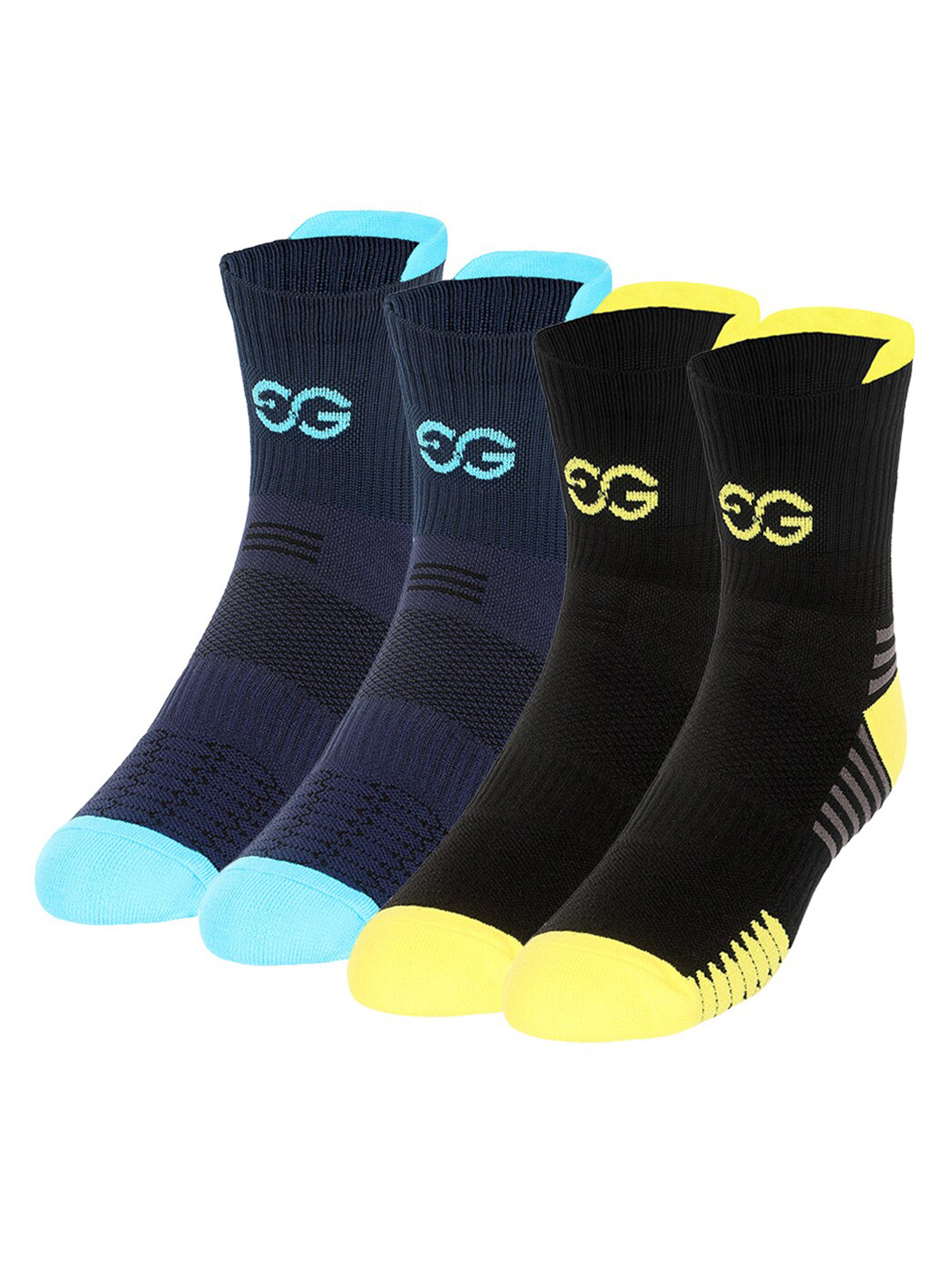 SuperGear Men Workout Pack Of 2 Ankle Length Sports Sock