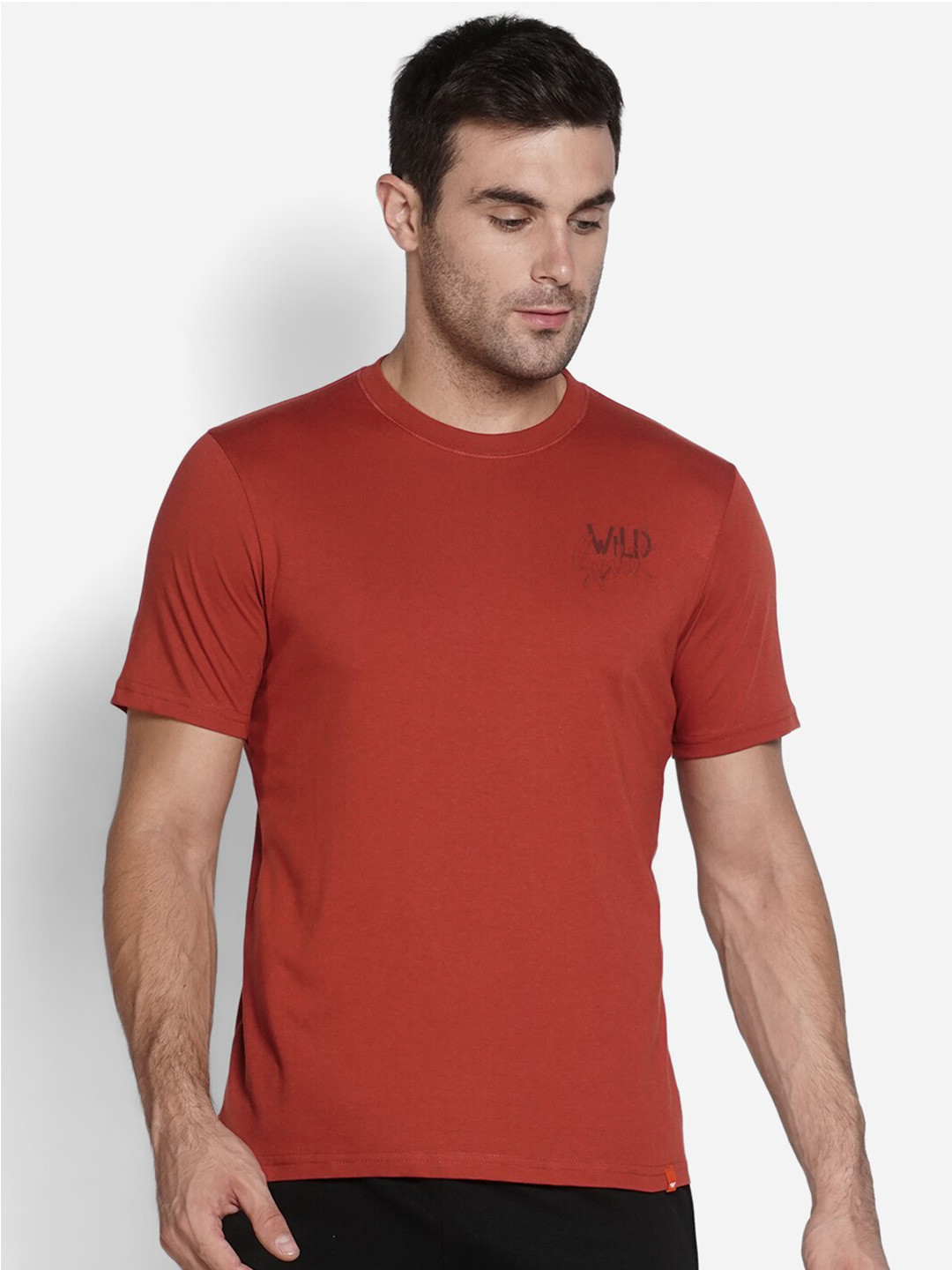 Wildcraft Men Rust T-shirt