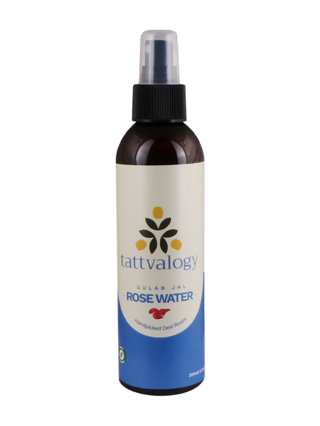 Tattvalogy Pure Natural Rose Water Made from Desi Roses-200ml