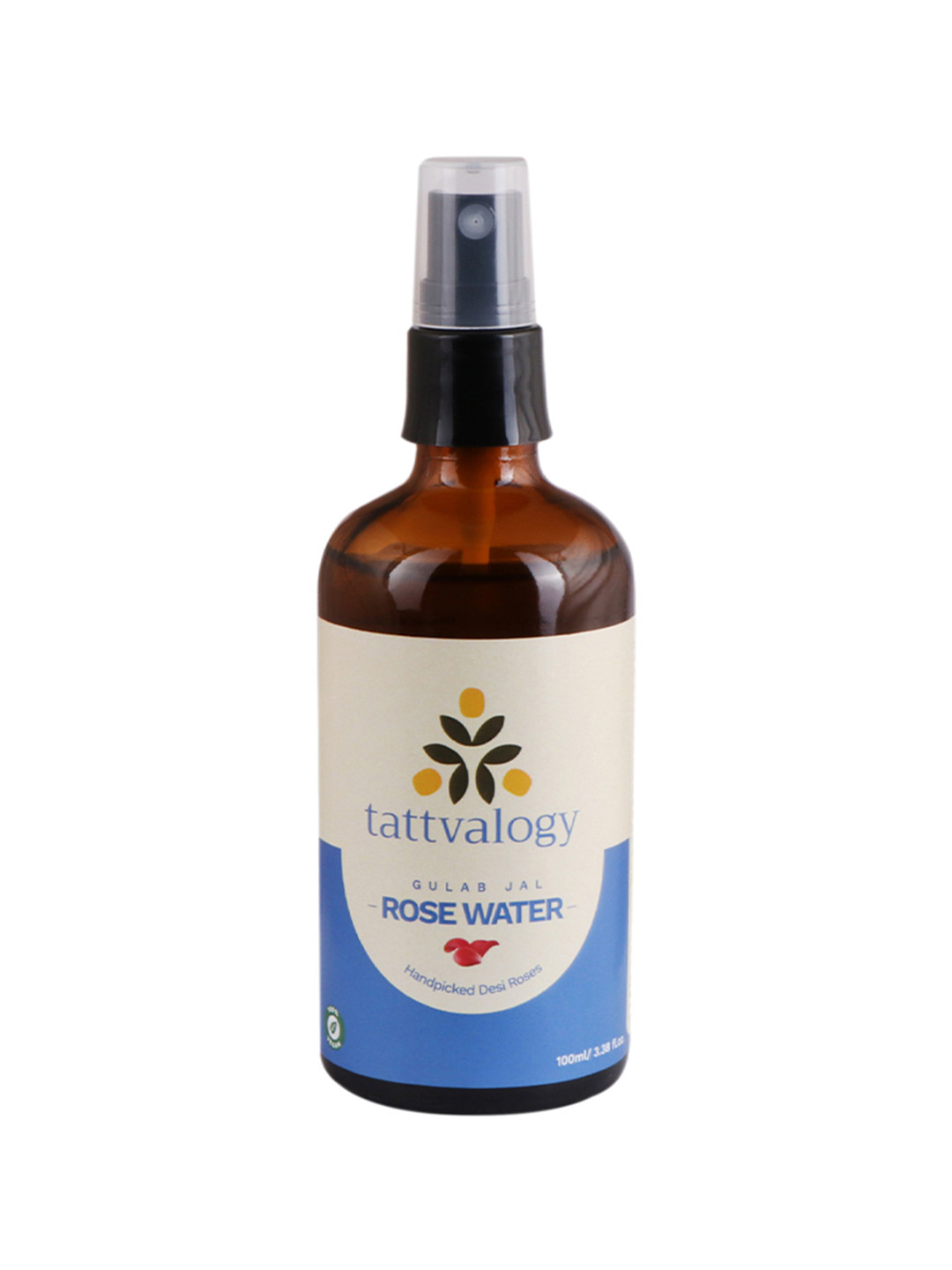 Tattvalogy White Pure Natural Rose Water Made from Desi Roses 100ML