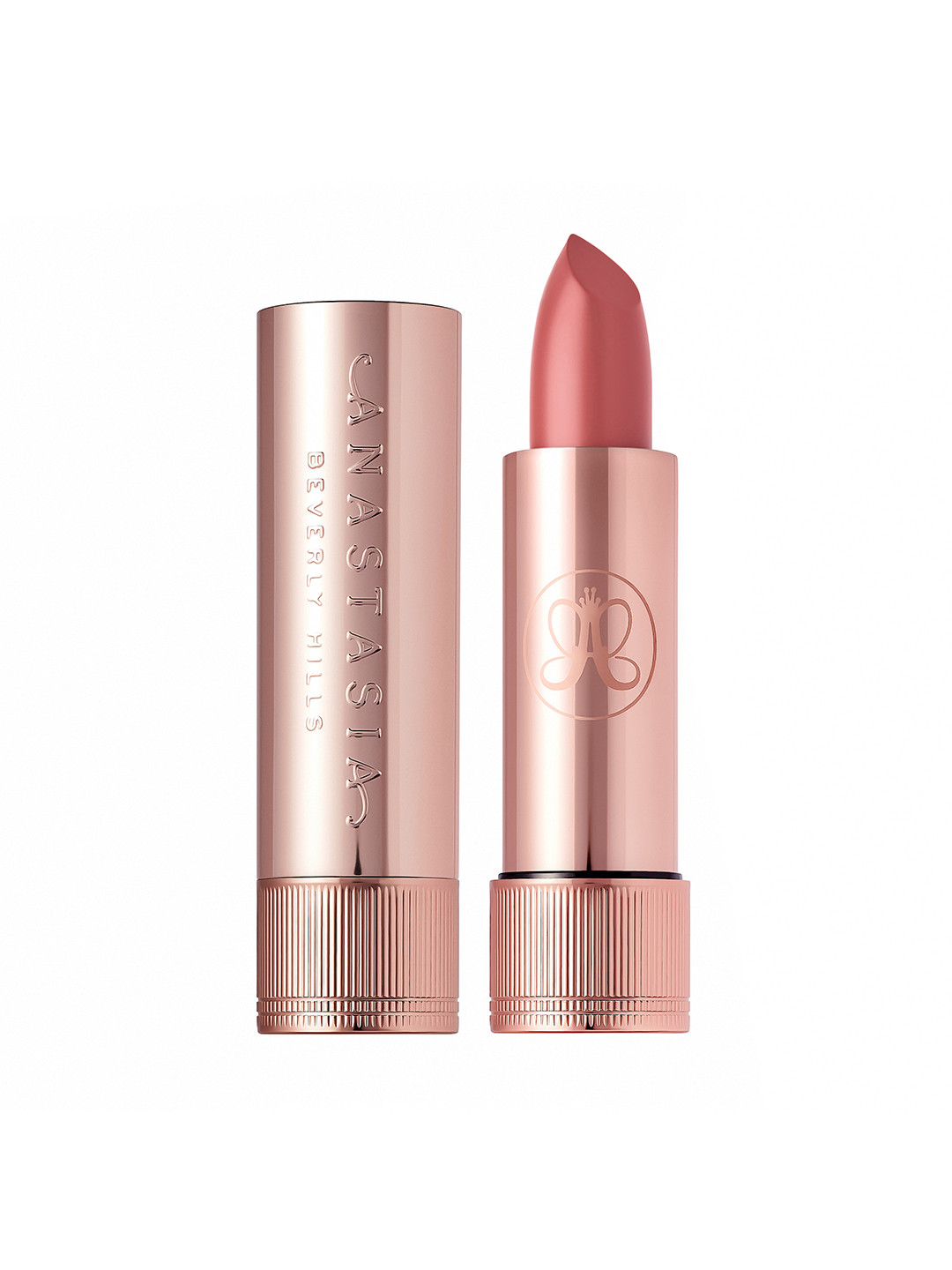 ANASTASIA BEVERLY HILLS Satin Full-Pigment Vegan Smooth Lipstick - Dusty Rose