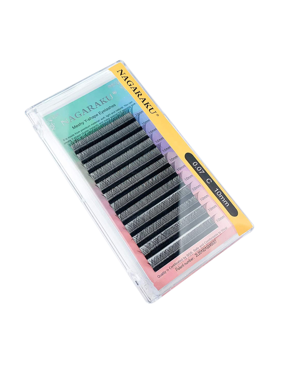 NAGARAKU Women  Black Hand Woven Premium Mesh Net Cross Eye Lashes