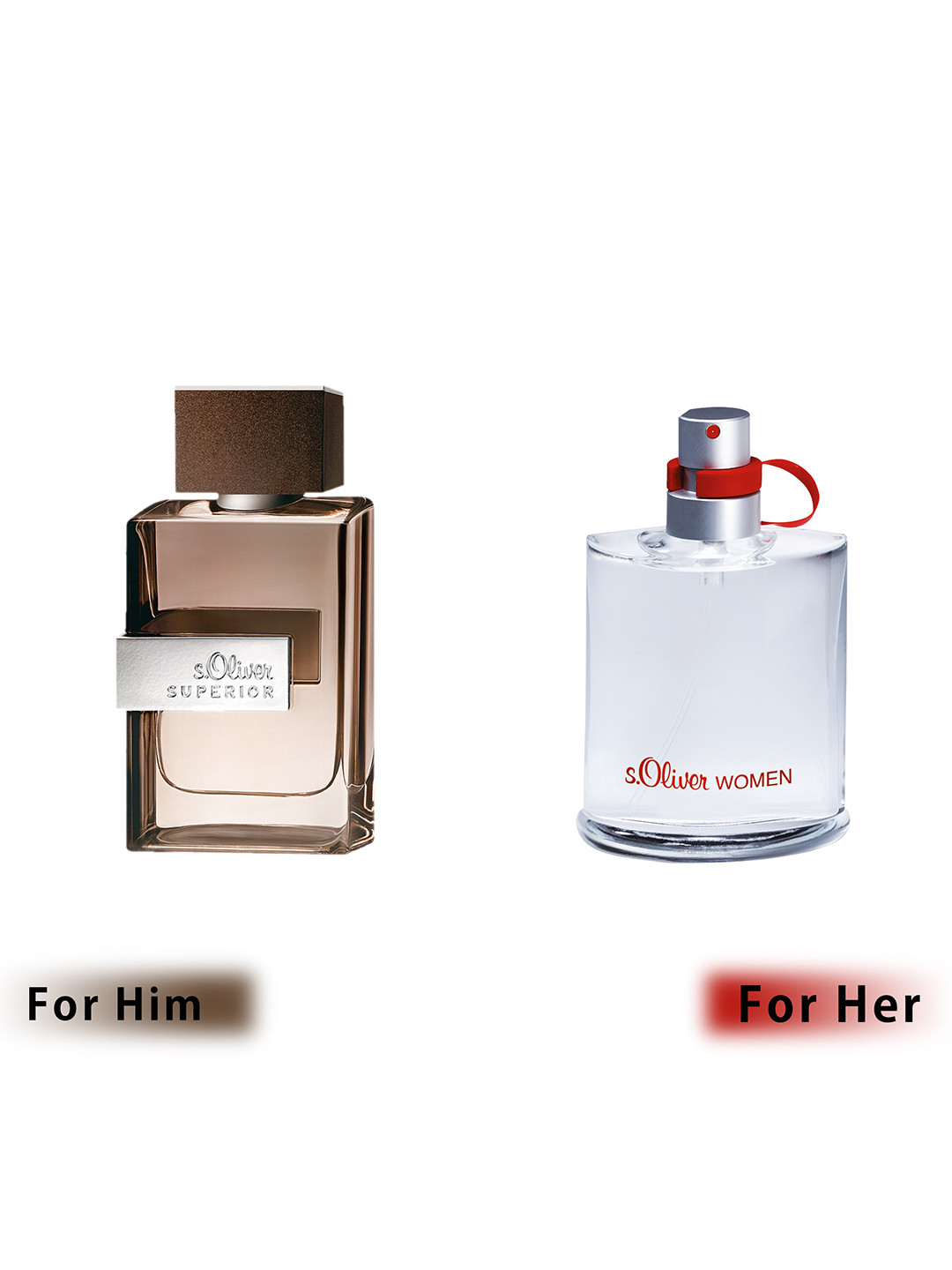 s.Oliver Set Of 2 Superior Men & Women Eau de Toilette 60m