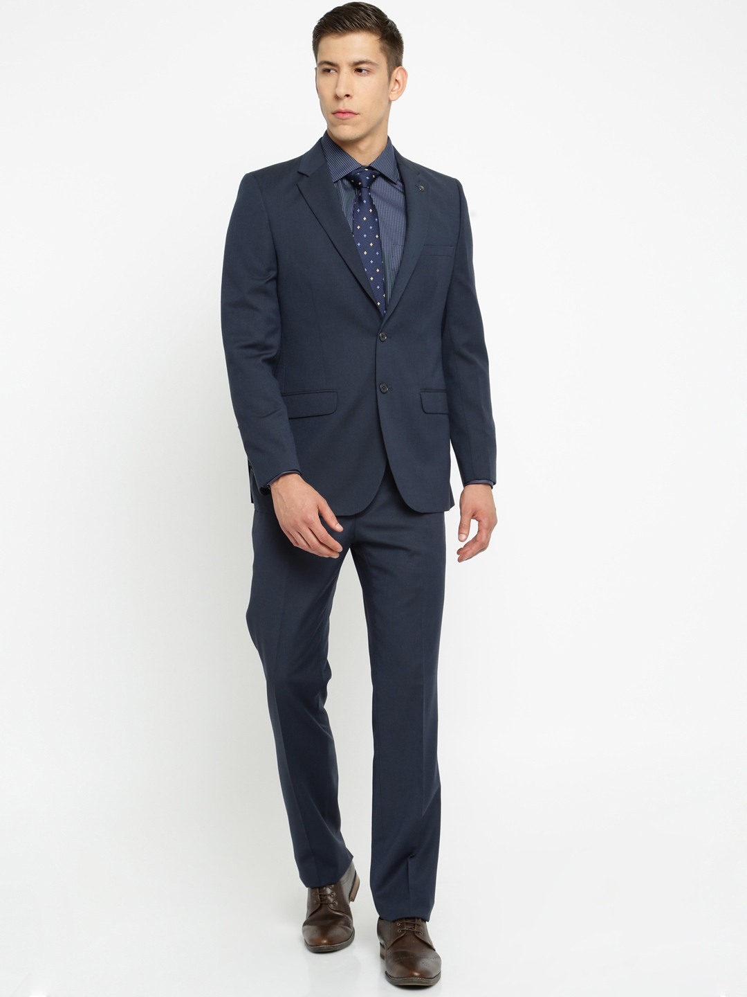 Navy blue raymond suit best sale
