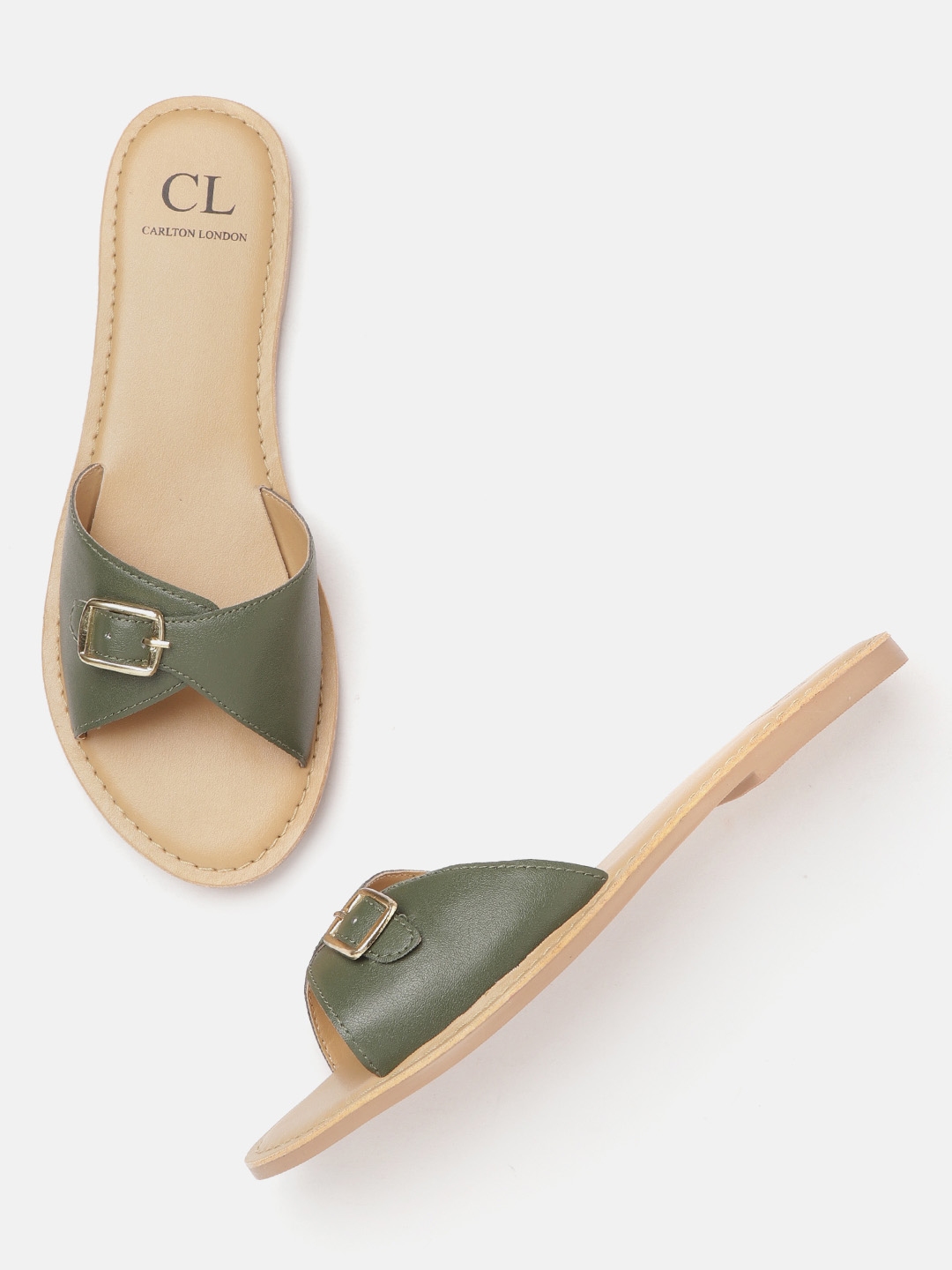 Carlton london open toe sales flats