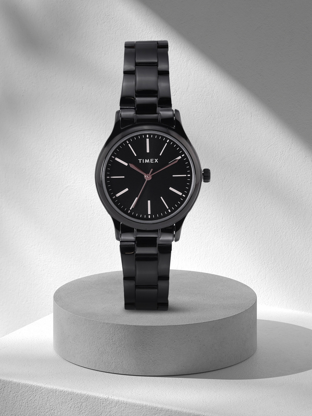 Timex Women Black Dial & Bracelet Style Analogue Watch TWTL87SMU08