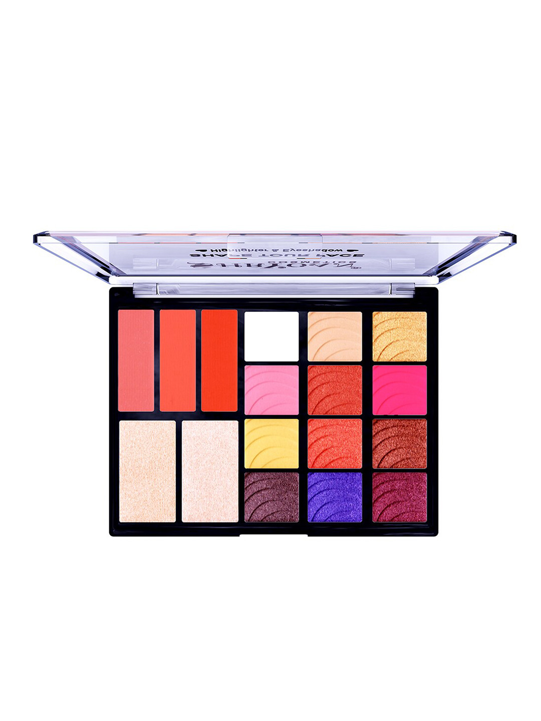 SHRYOAN Shape Your Face Sweat-Free Eyeshadow & Highlighter Palette - Shade 02