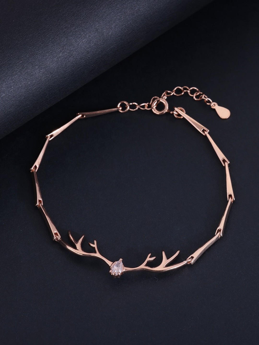 GIVA Women Rose Gold Bracelet