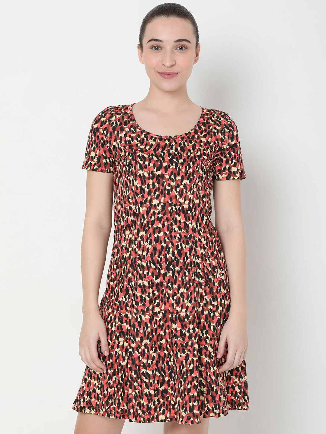 Vero Moda Printed A-line Dress