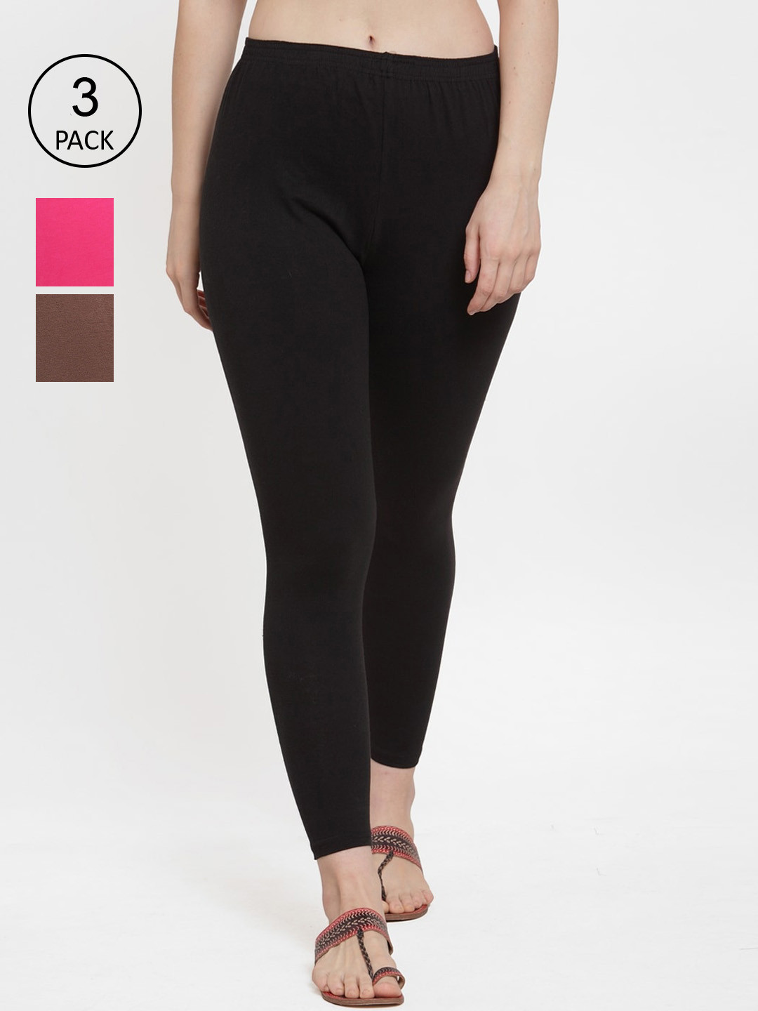 Jinfo Women Black Leggings