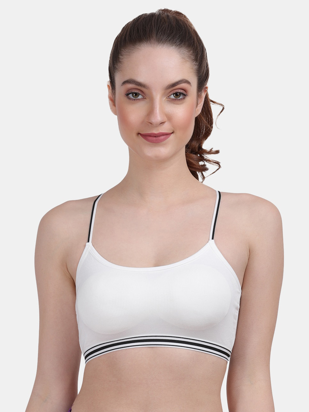 Amour Secret White Bra