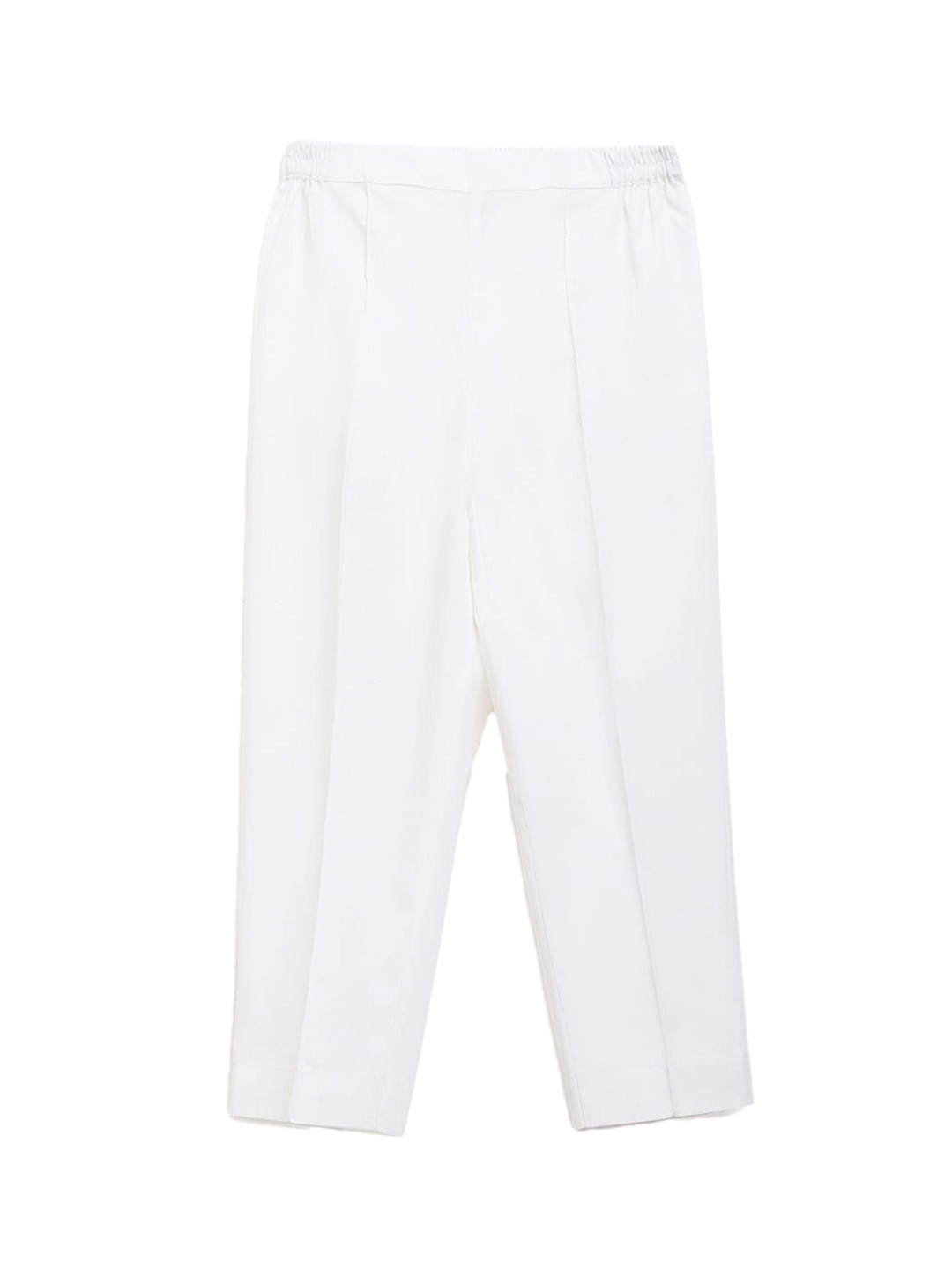 Tiber Taber Boys White Pleated Trousers