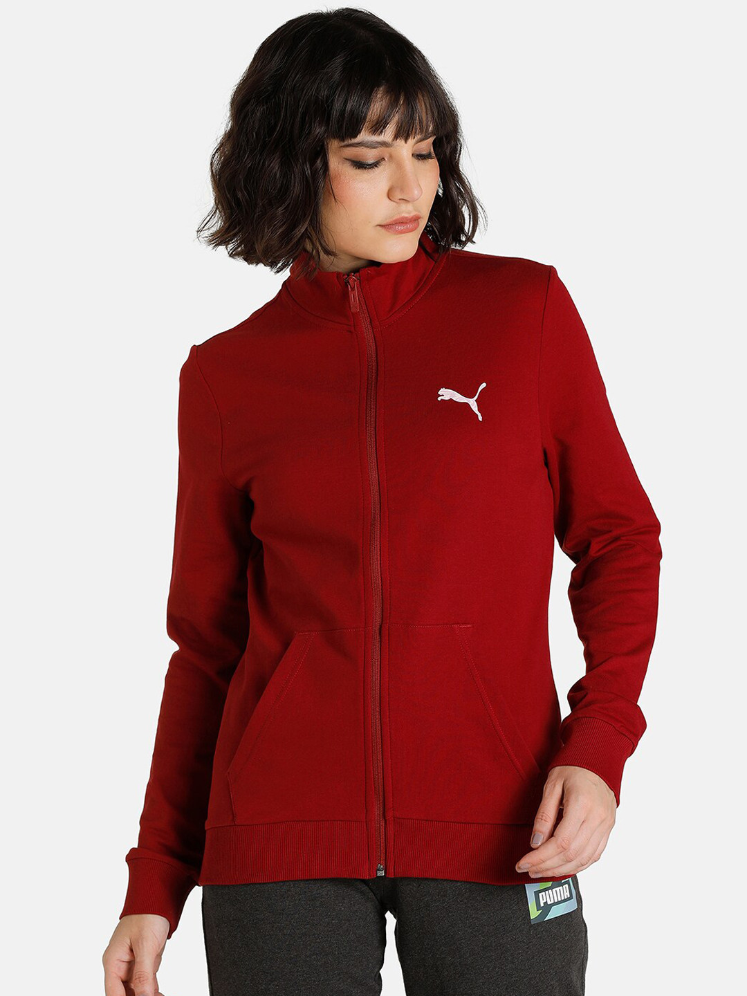 Puma Women Regular Fit PUMA Graphic Jacket