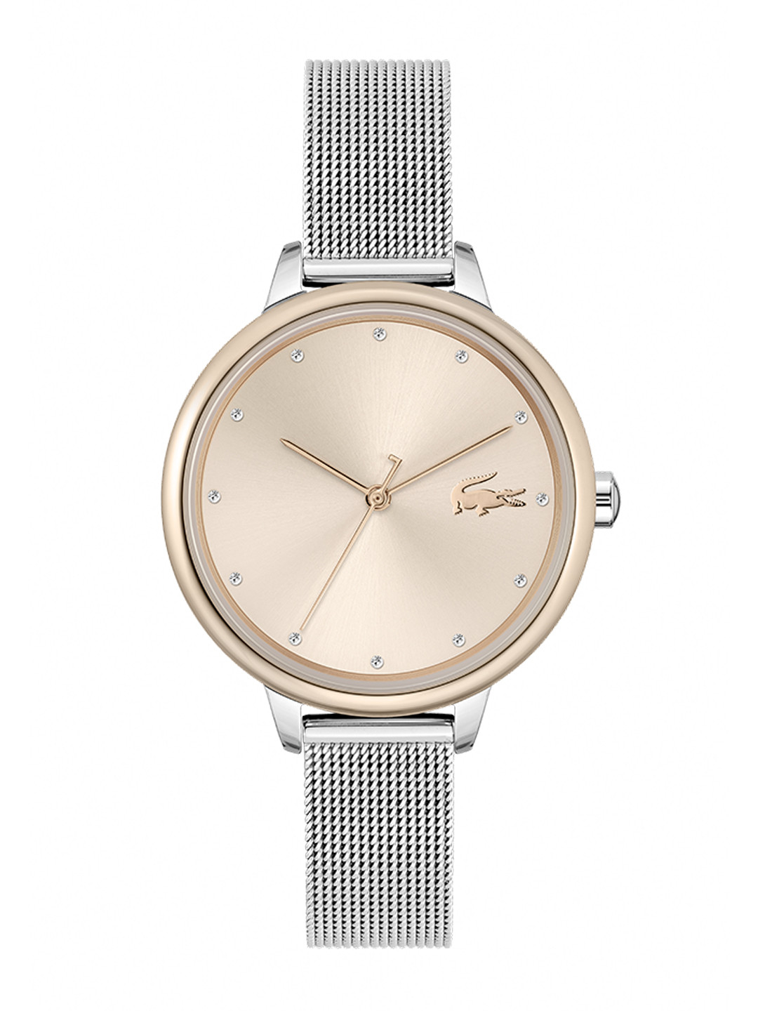 Lacoste Women Rose Gold-Toned Cannes Bracelet Style Analogue Watch 2001202