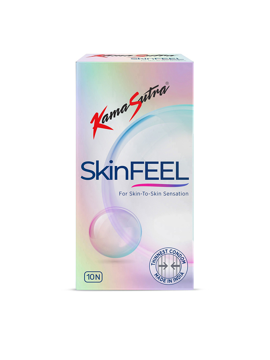 KamaSutra Men SkinFEEL Thinnest Condoms - 10 Pieces