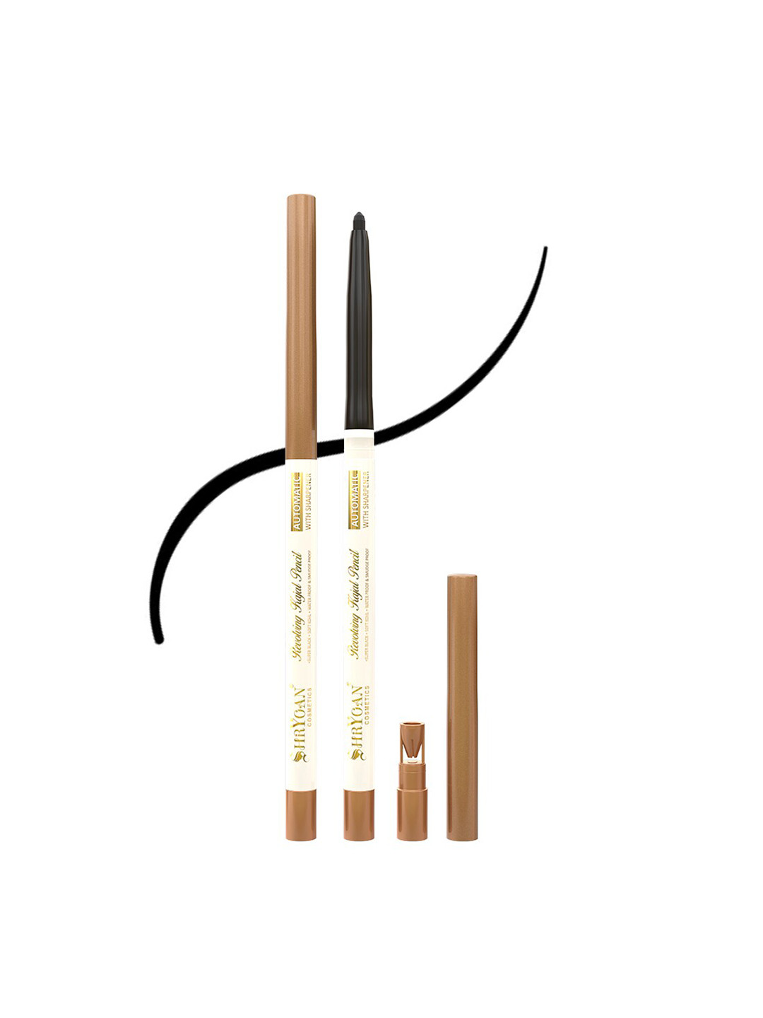 SHRYOAN Long Lasting Revolving Kajal Pencil 1.35 g - Black