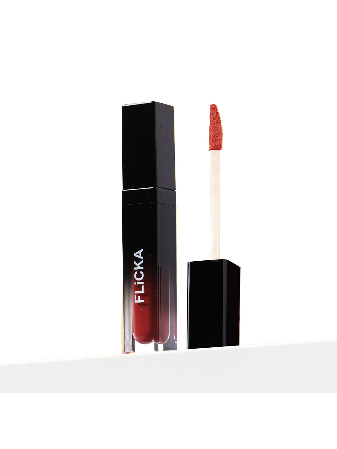 FLiCKA Set & Attack Transfer Proof Non Sticky Liquid Matte Lipstick 7ml - Walnut Wonder 10