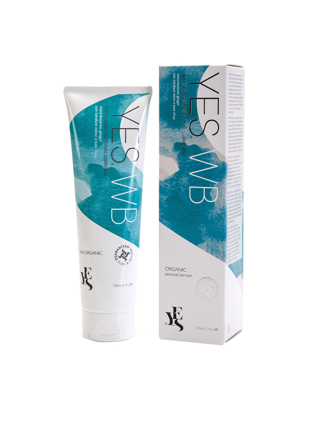 YES Transparent Organic Water Based Personal Lubricant