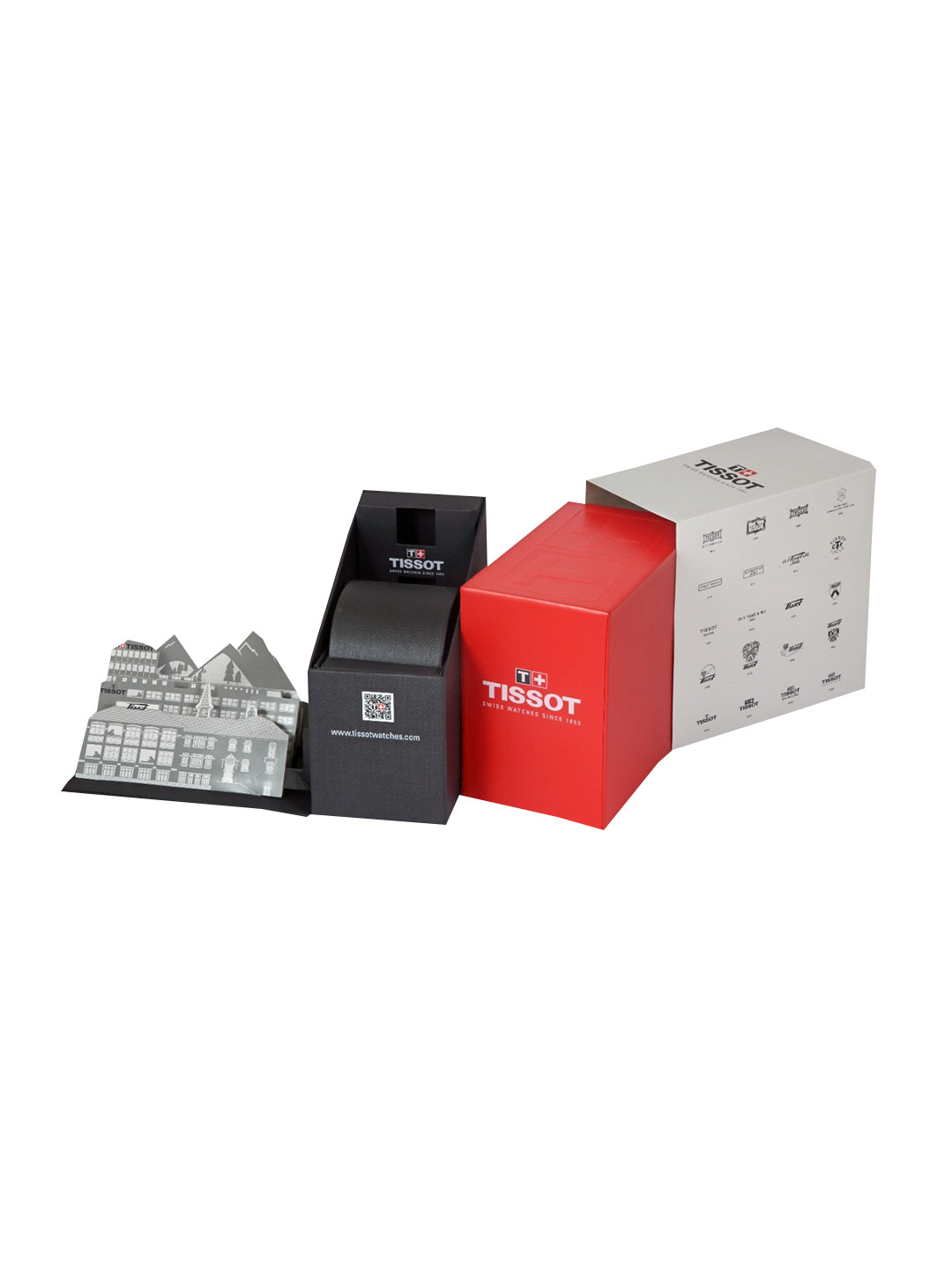 TISSOT Unisex Blue Dial & Silver Toned Stainless Steel Analogue Watch T1372101135100