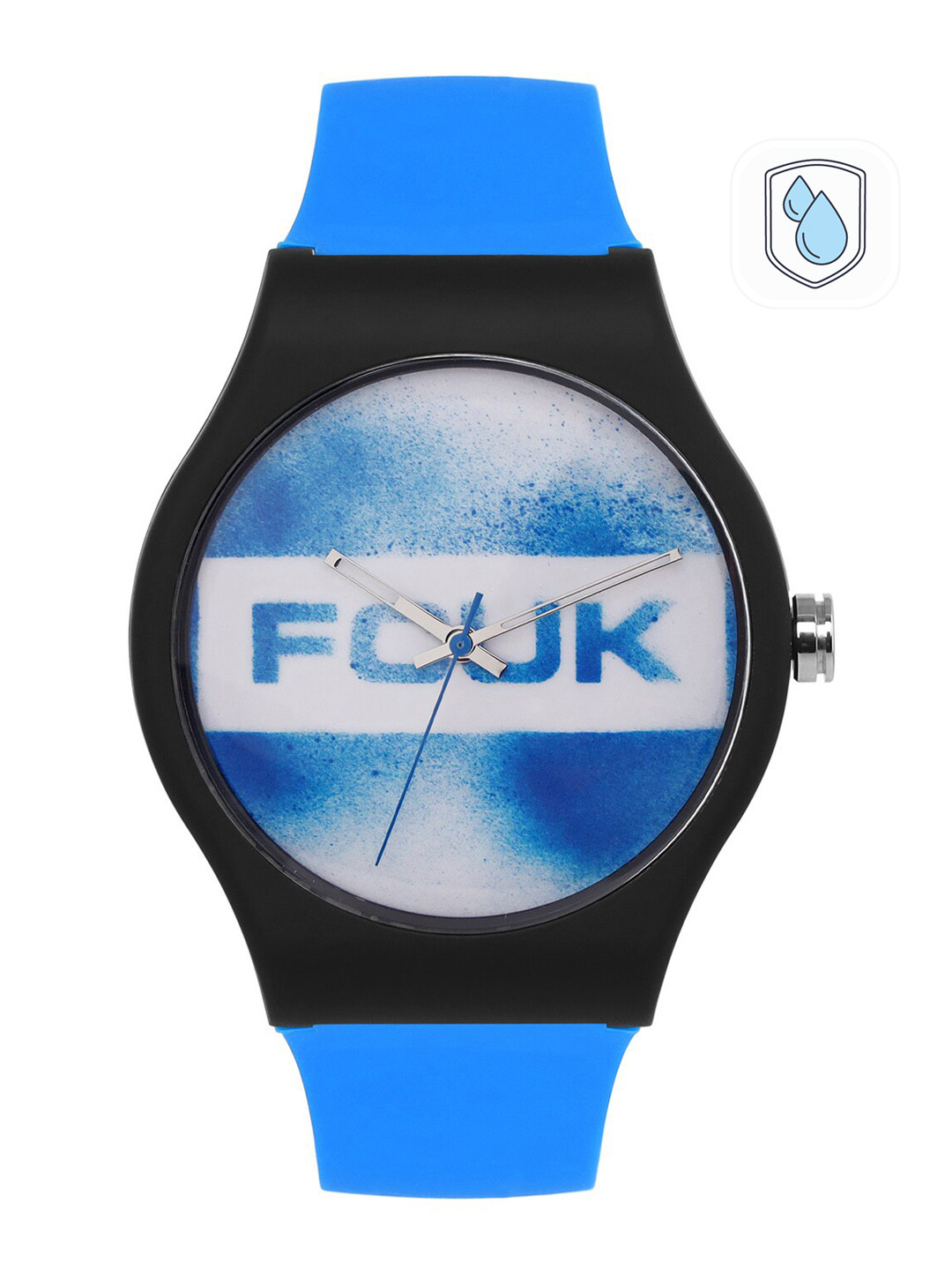 FCUK Men Blue Dial & Blue Straps Analogue Watch